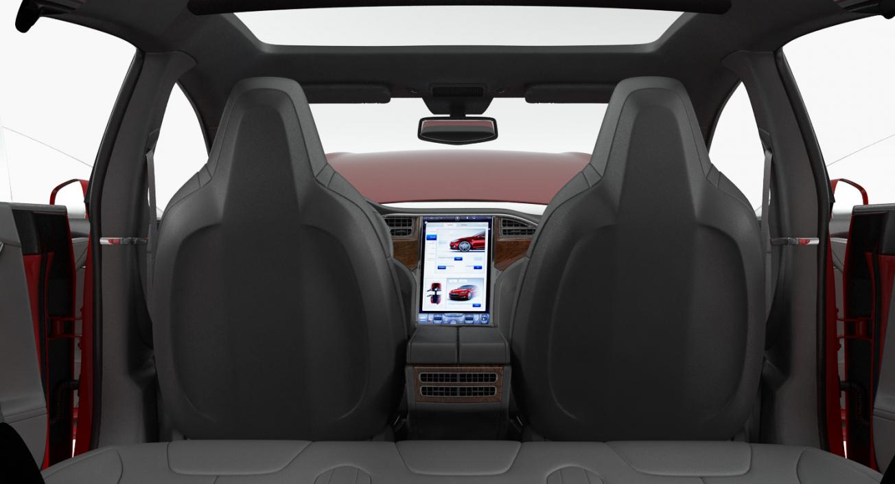 3D Tesla Model S 100D 2017 model