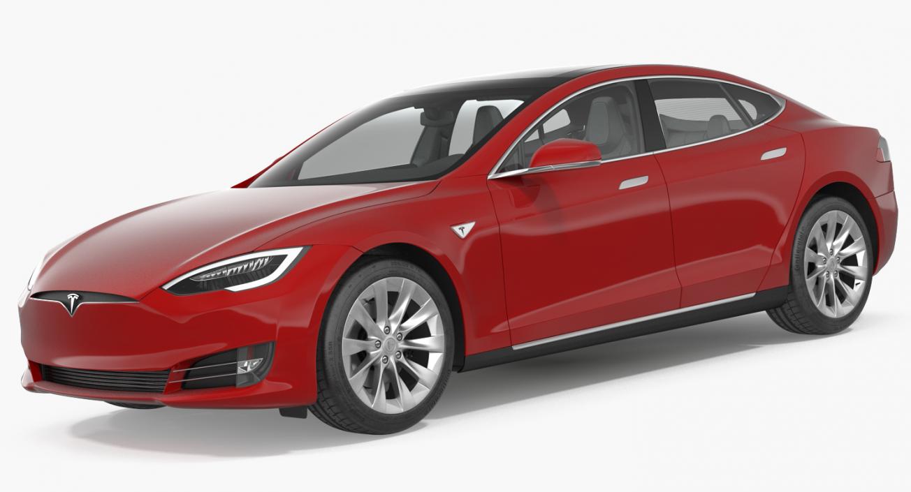 3D Tesla Model S 100D 2017 model