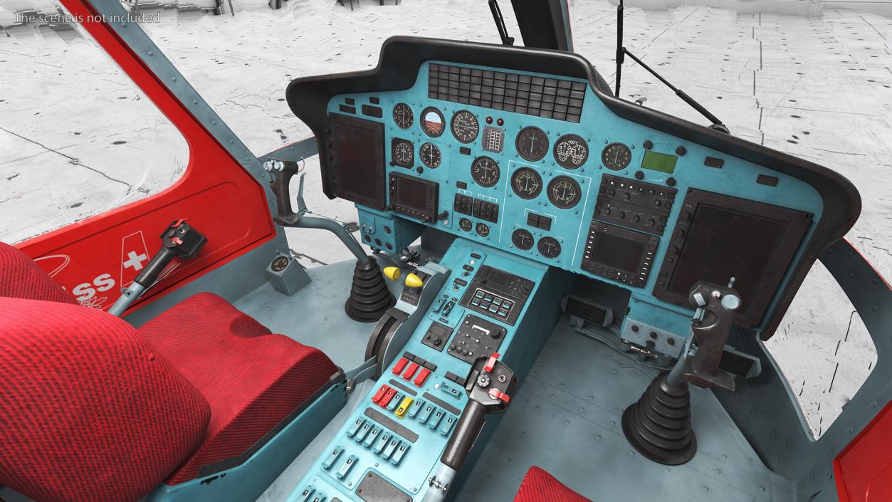 Kamov KA-32 Firefighting Helicopter Rigged 3D