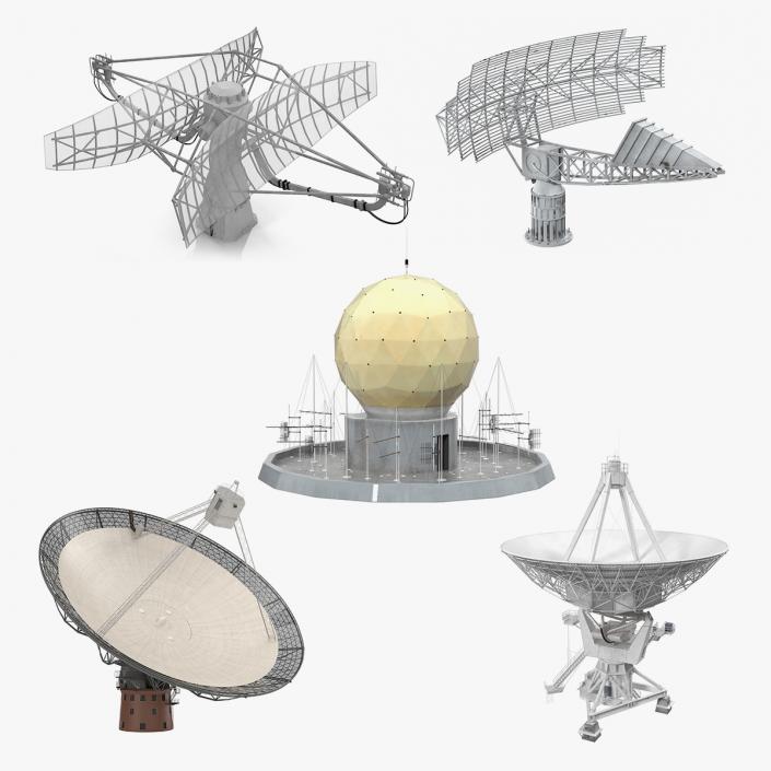 Radar Antennas Collection 3 3D