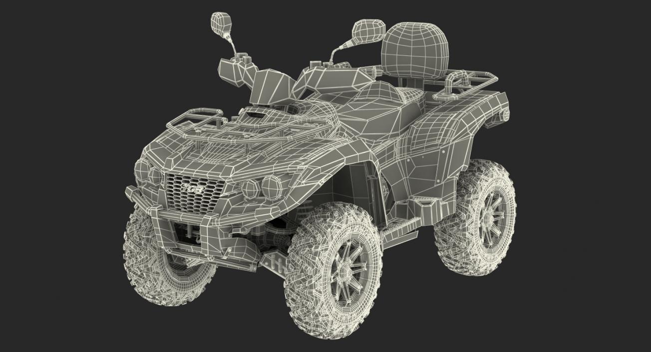 ATV Four Wheeler Bike Generic 3D model