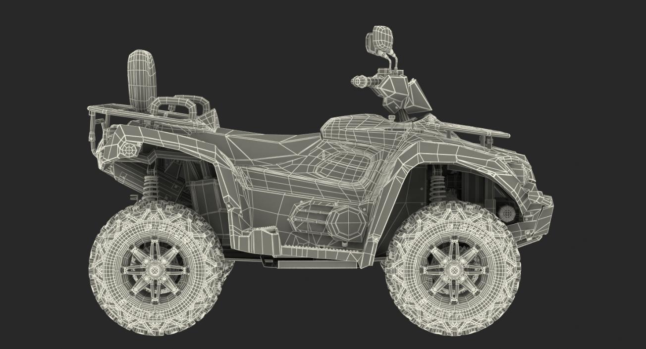 ATV Four Wheeler Bike Generic 3D model