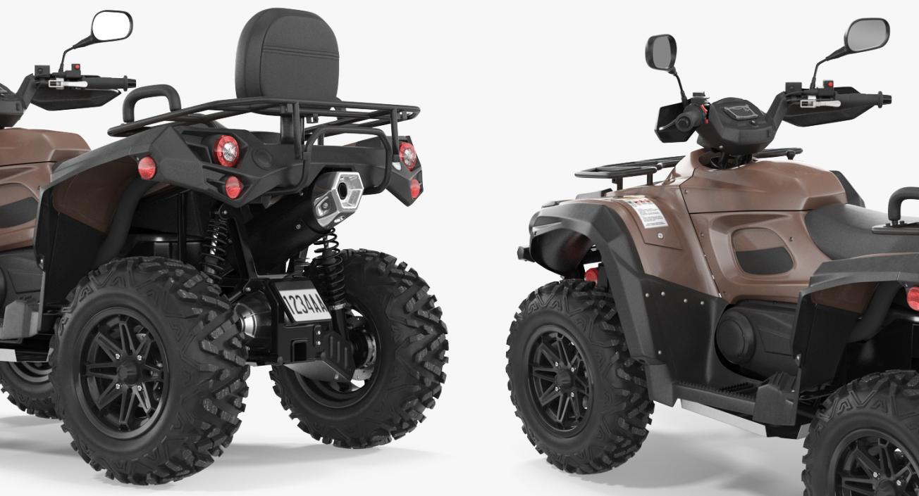 ATV Four Wheeler Bike Generic 3D model