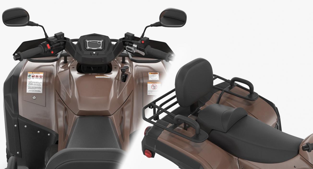 ATV Four Wheeler Bike Generic 3D model