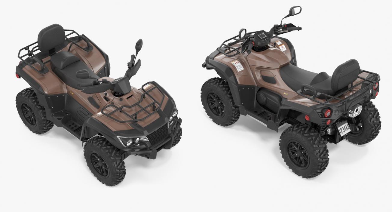 ATV Four Wheeler Bike Generic 3D model