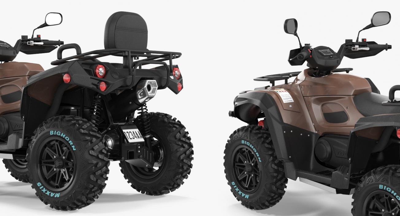 ATV Four Wheeler Bike Generic 3D model