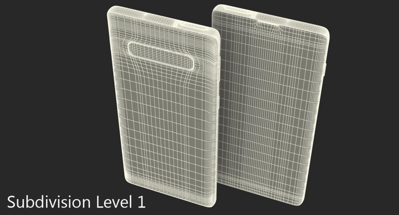 Samsung Galaxy S10 Black 3D model