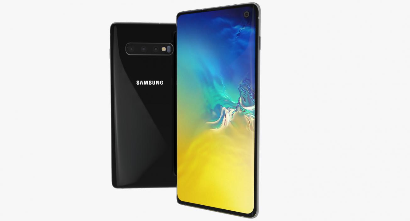 Samsung Galaxy S10 Black 3D model