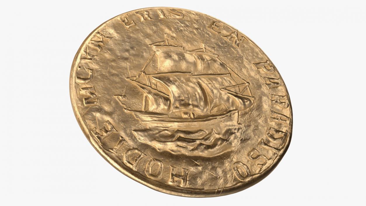 3D model Treasure Pirate Gold Coin