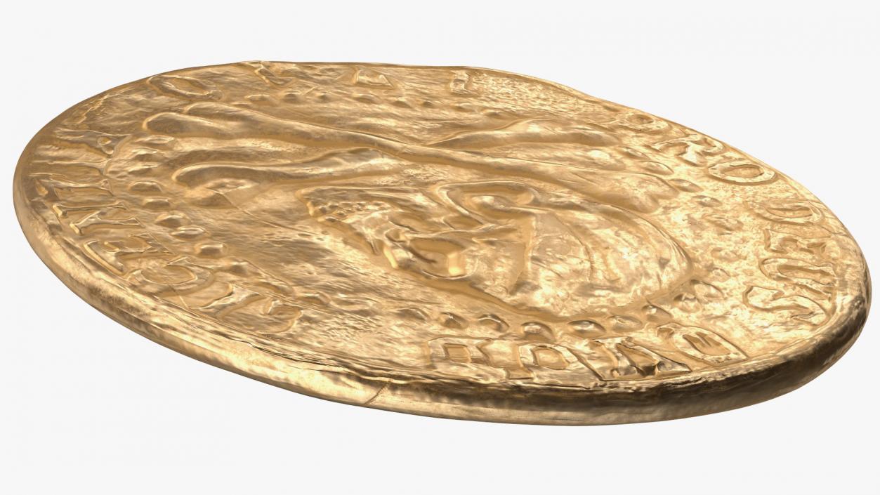 3D model Treasure Pirate Gold Coin