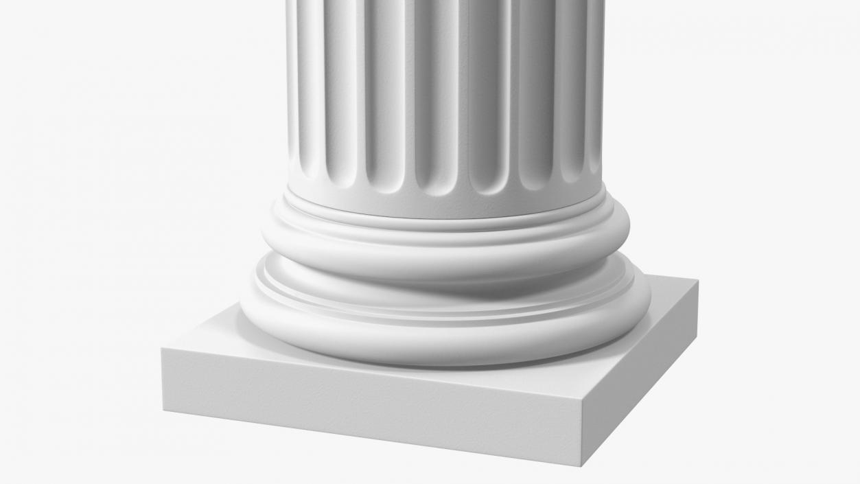 3D Modern Composite Column model