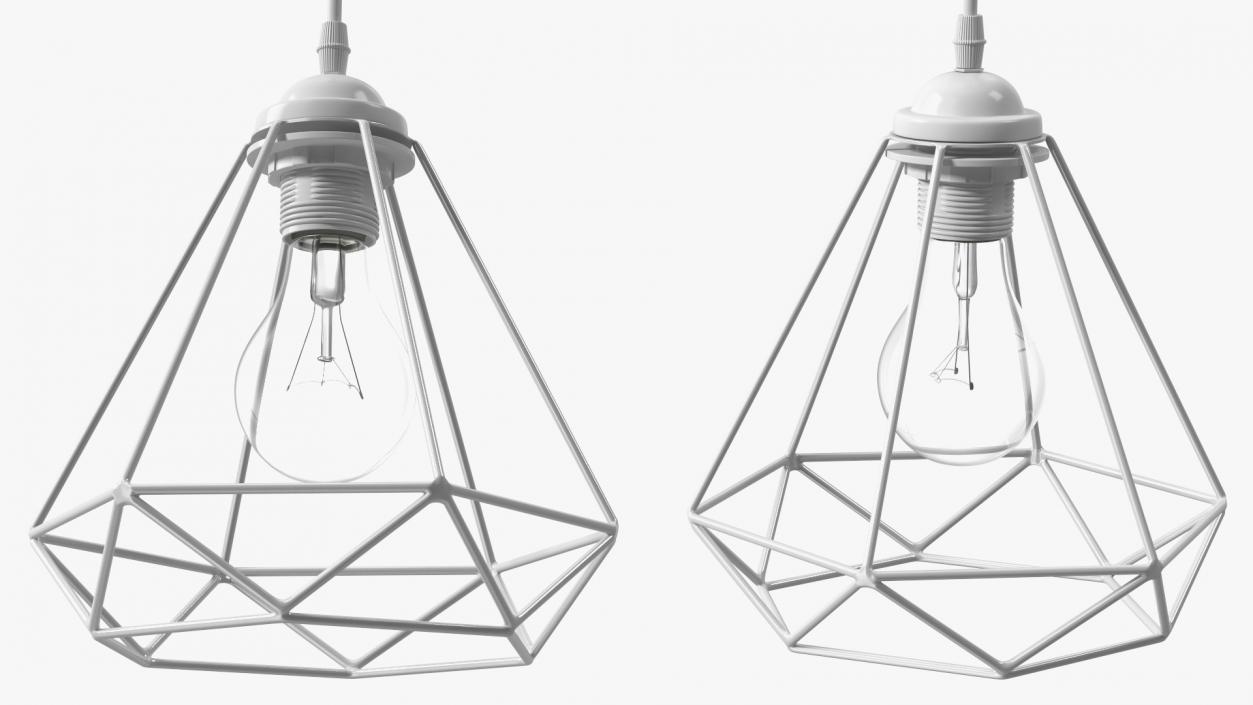 Light Fixture White 3D model