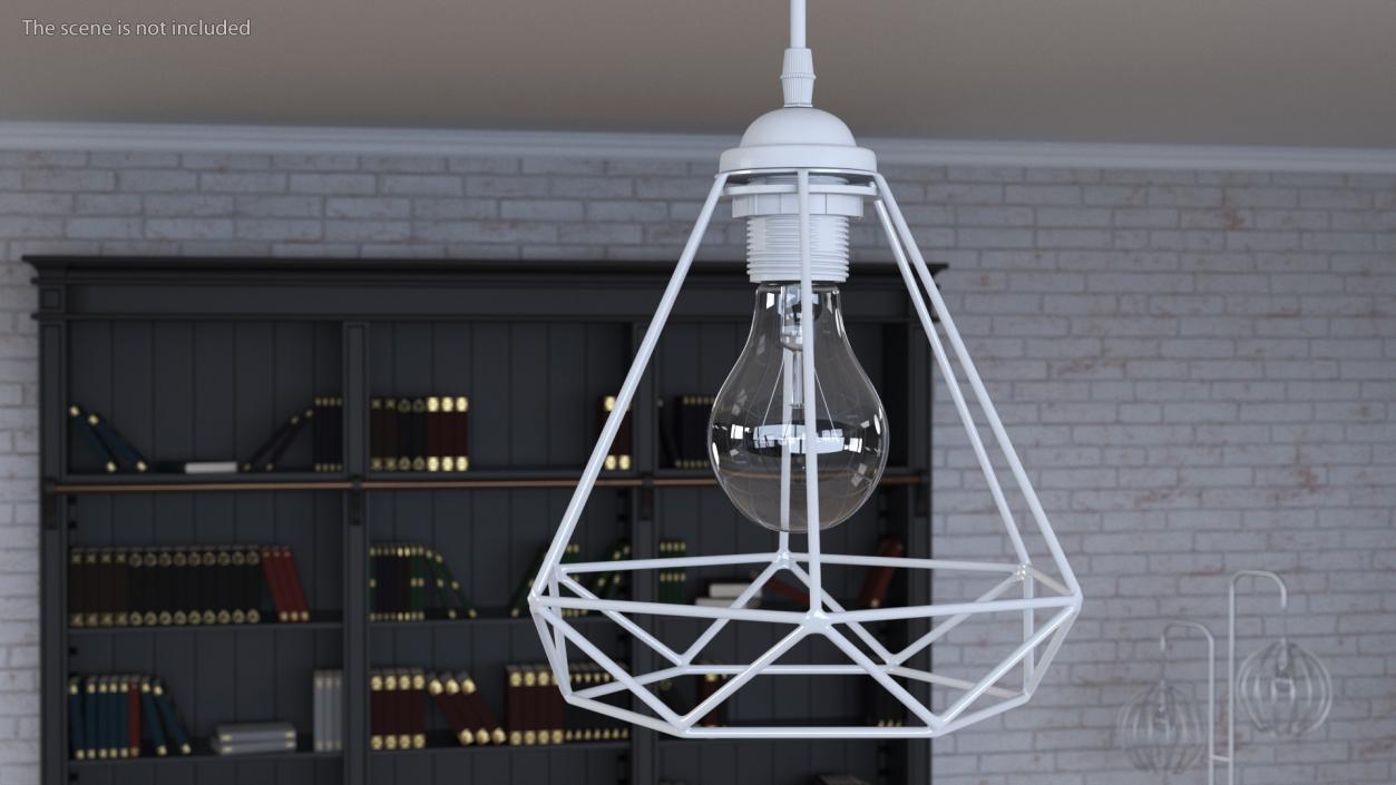 Light Fixture White 3D model