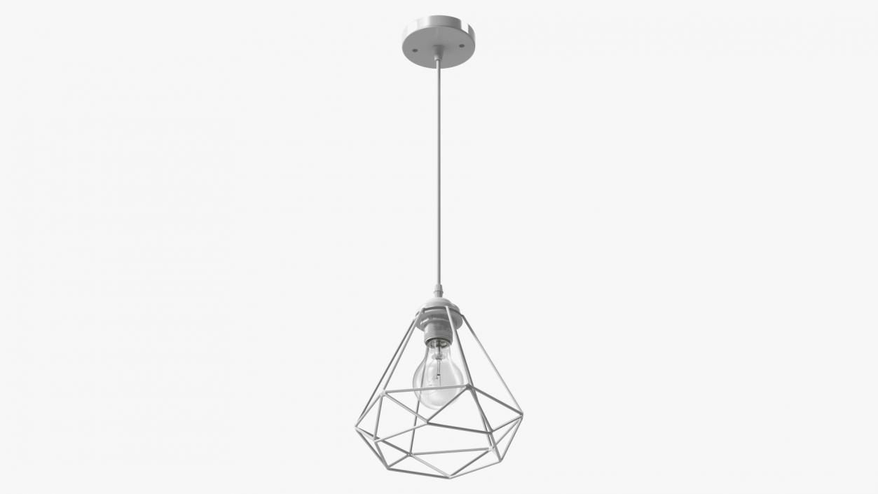 Light Fixture White 3D model