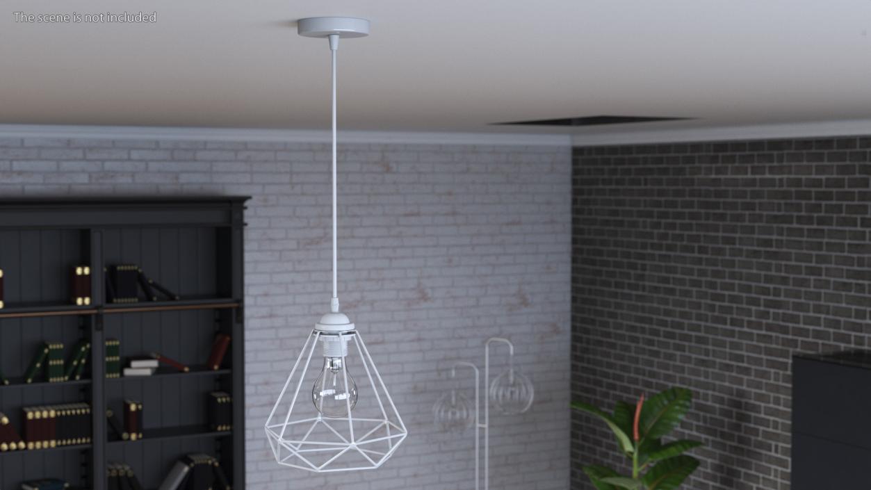 Light Fixture White 3D model