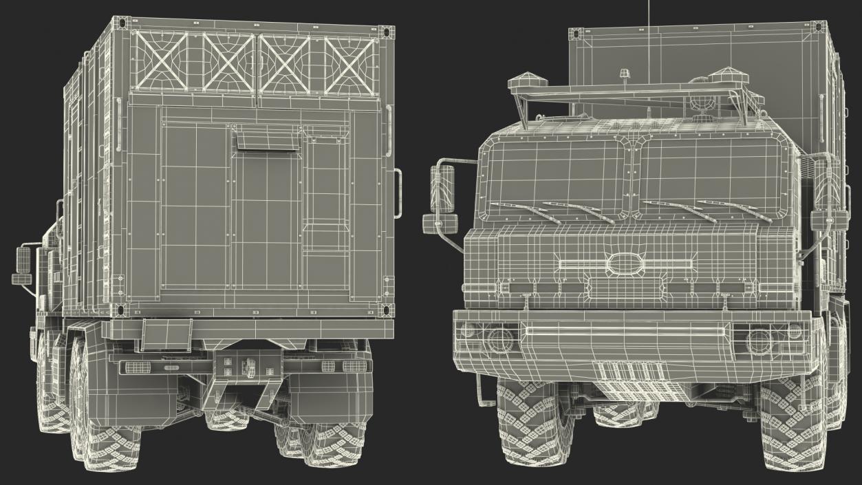 Command Vehicle 50K6 Vityaz 3D