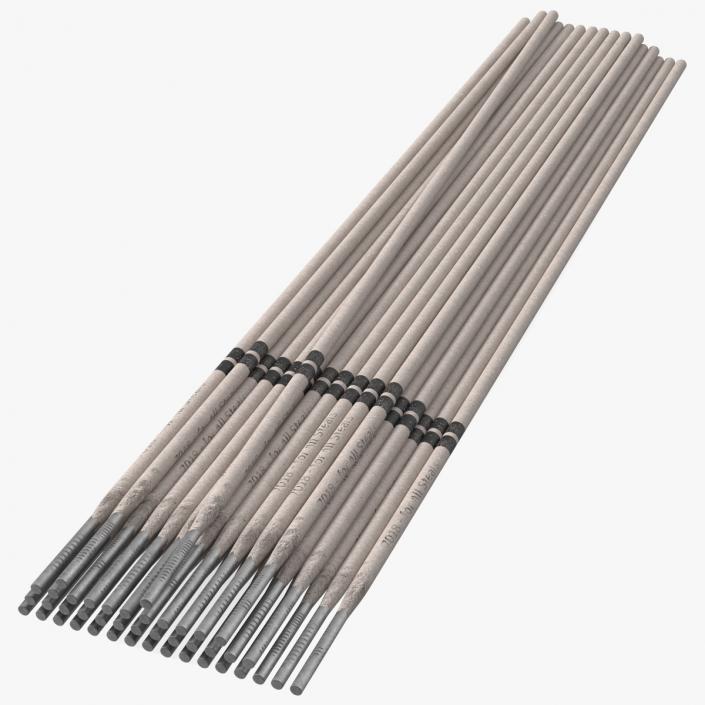 Metal Arc Welding E7018 Electrodes Pile 3D model