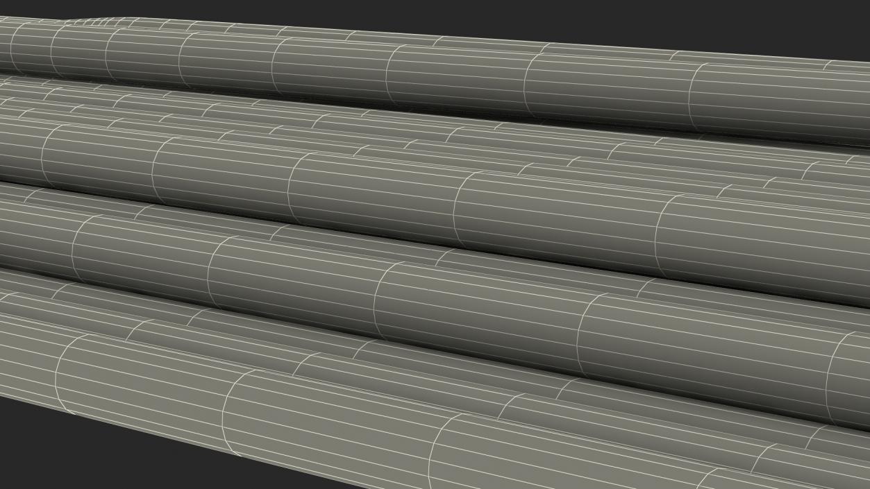 Metal Arc Welding E7018 Electrodes Pile 3D model