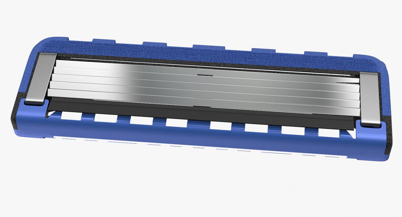 Shaving Razor Blade Cartridge 3D model