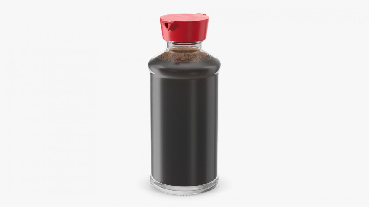 3D Soy Sauce with Dispenser Bottle