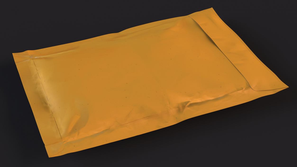 3D model Yellow Mail Package Small