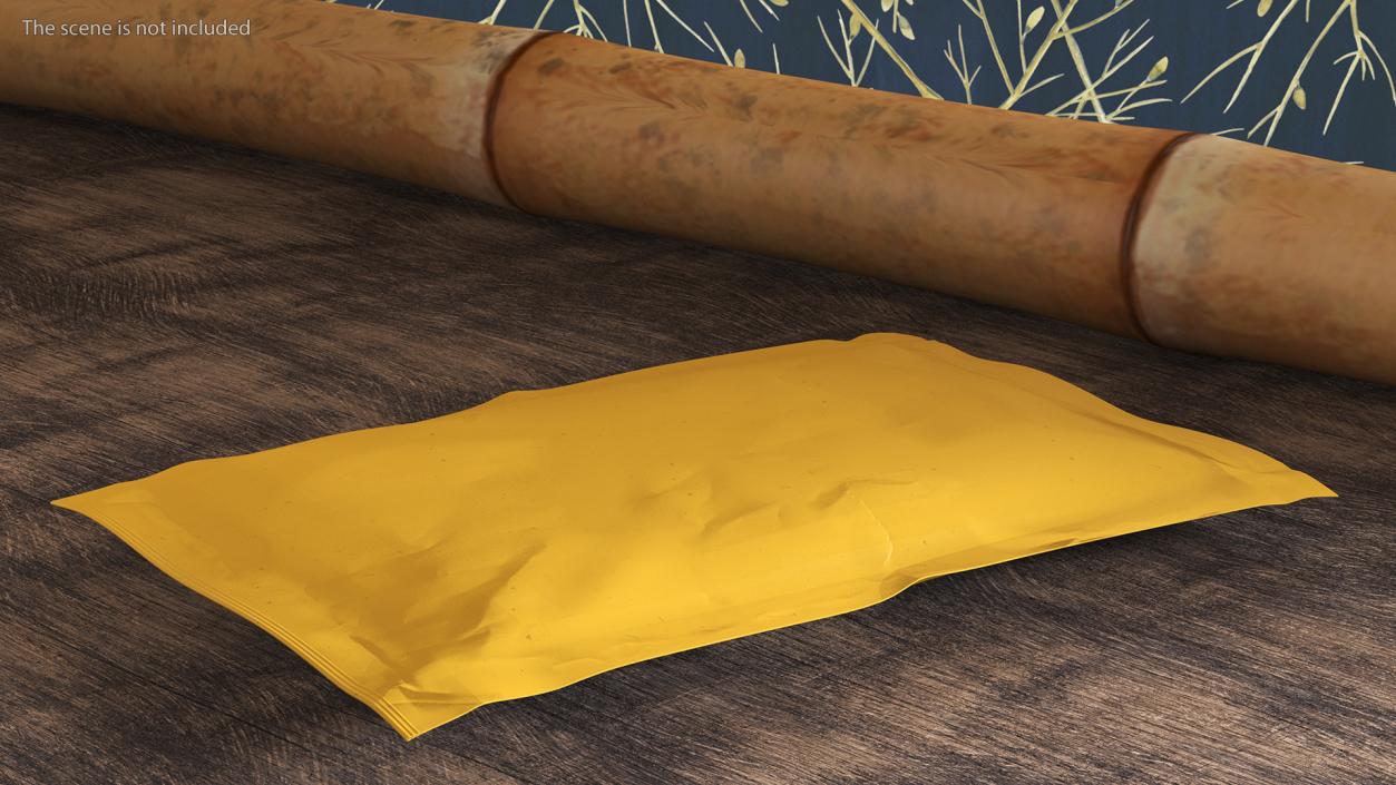 3D model Yellow Mail Package Small