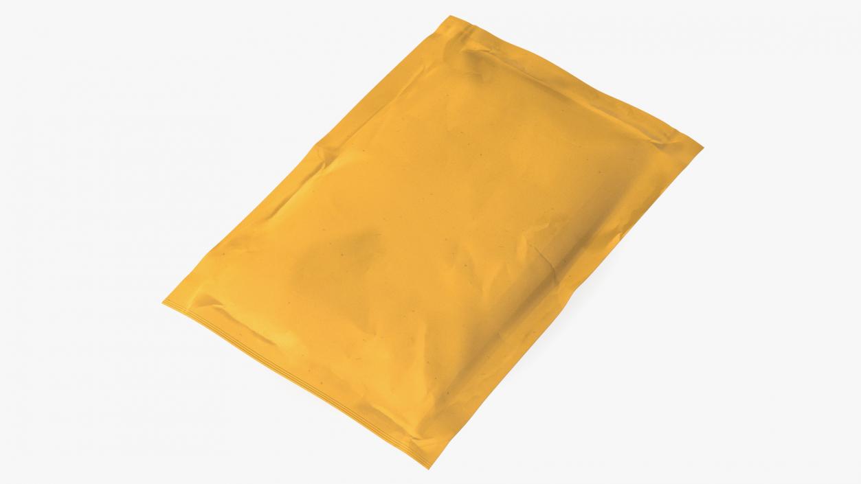 3D model Yellow Mail Package Small