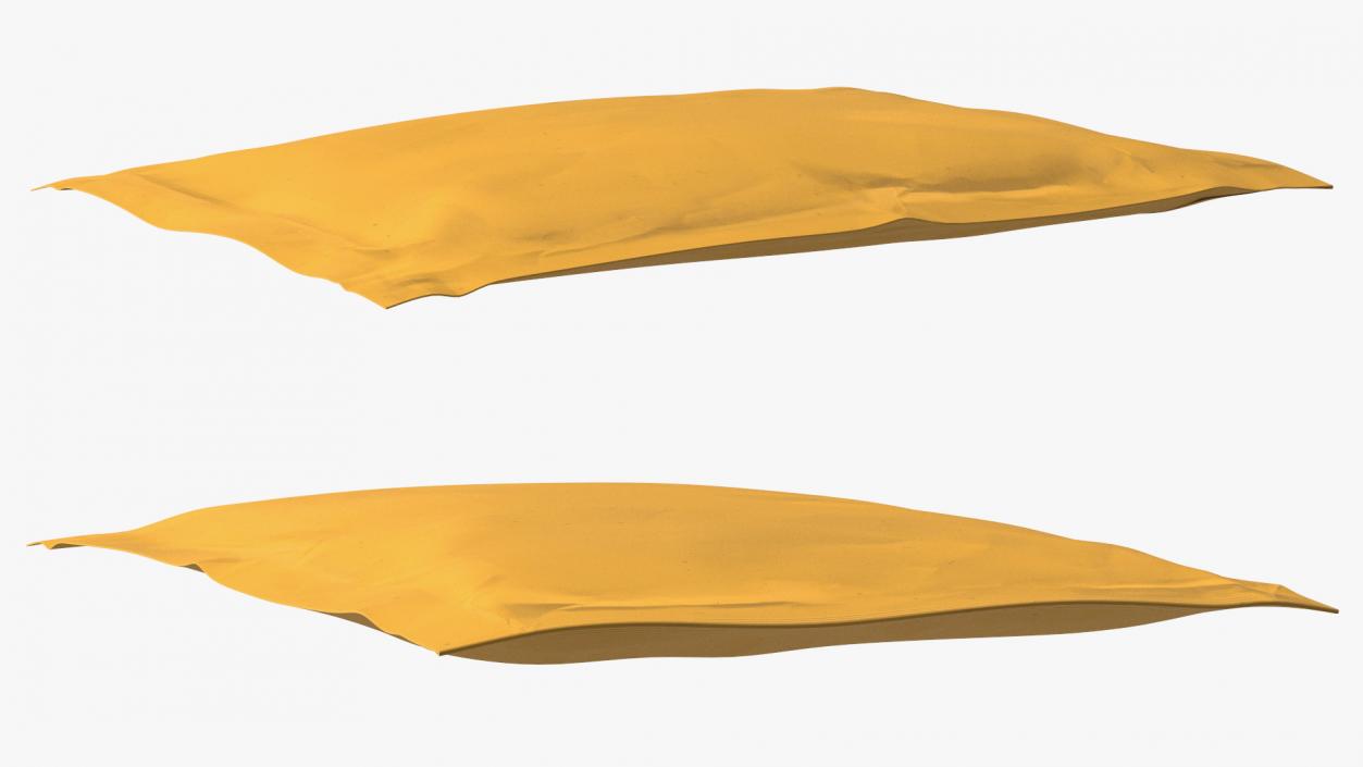 3D model Yellow Mail Package Small