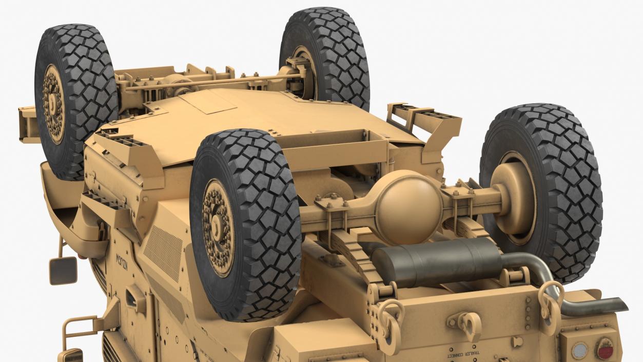 MaxxPro Armored Fighting Vehicle Rigged 3D model