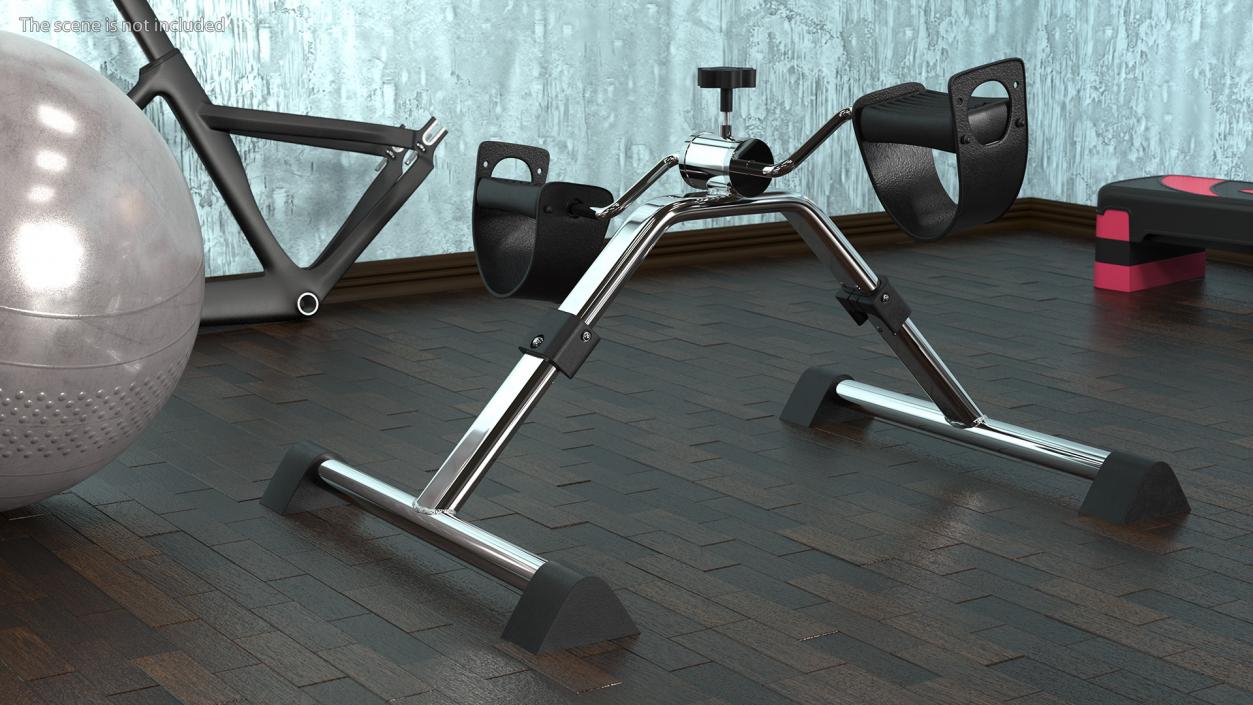 Folding Pedal Exerciser 66fit 3D model