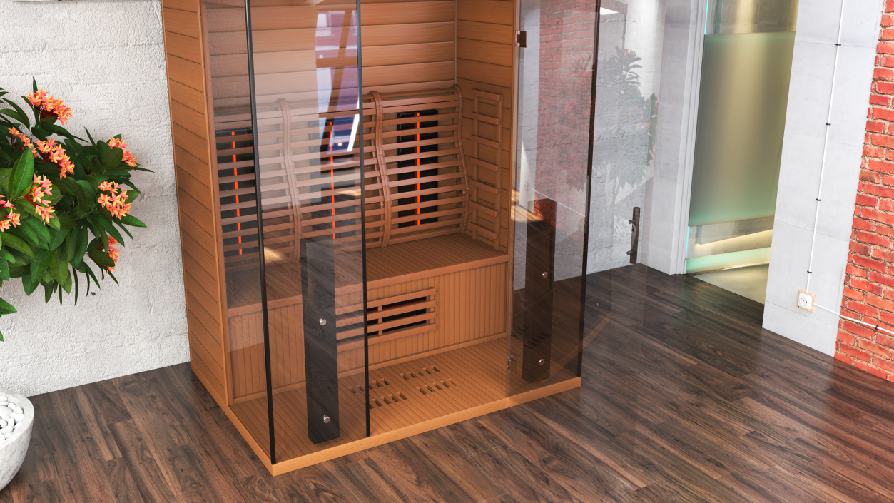 Home Infrared Sauna 3D model