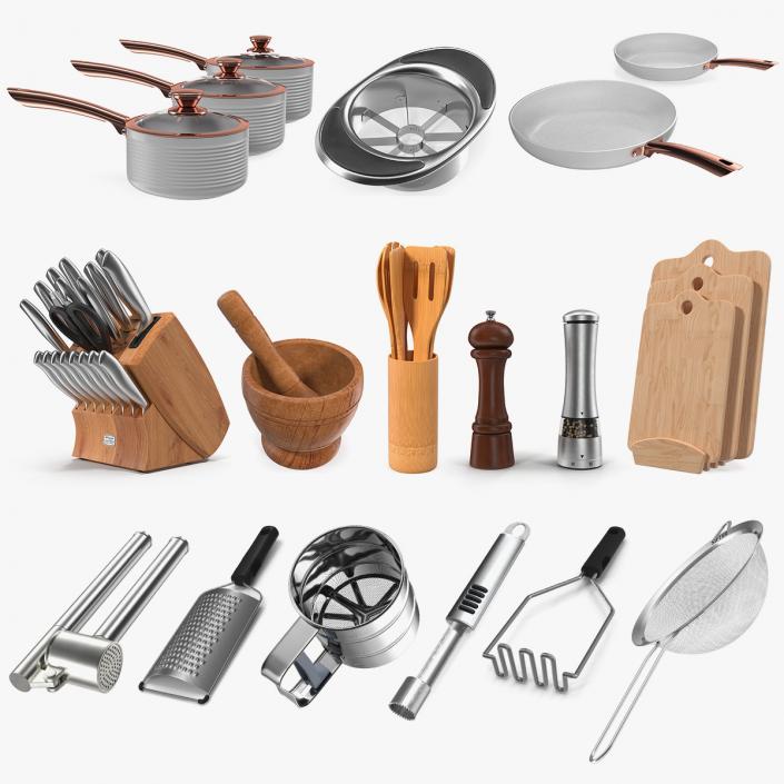 Kitchenware Collection 9 3D model