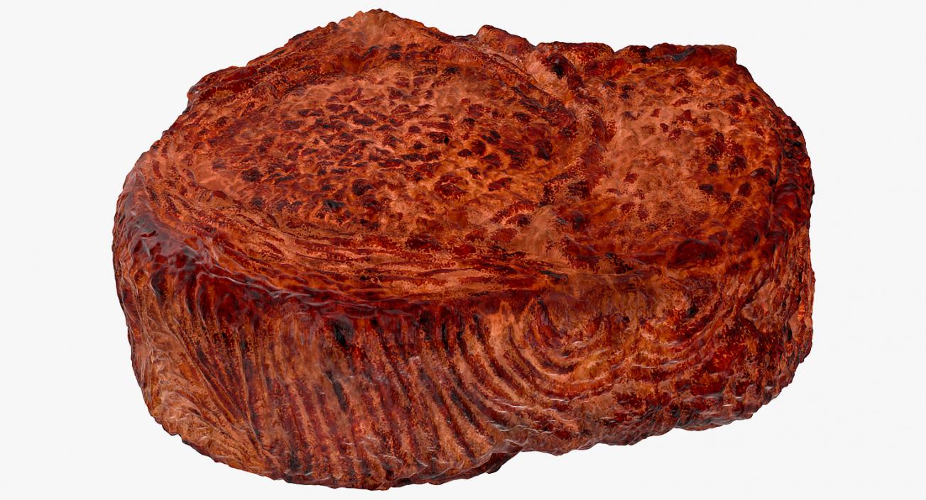 Grilled Rib Steak 3D