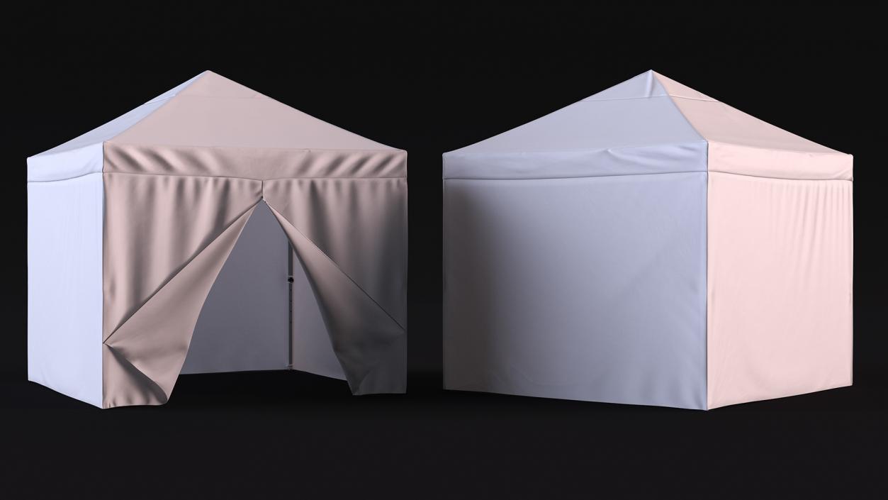 3D model Pop Up Canopy Gazebo Tent