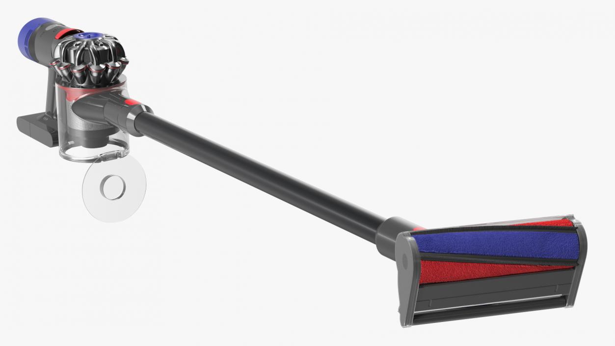 3D Dyson V8 Cordless Vacuum Rigged