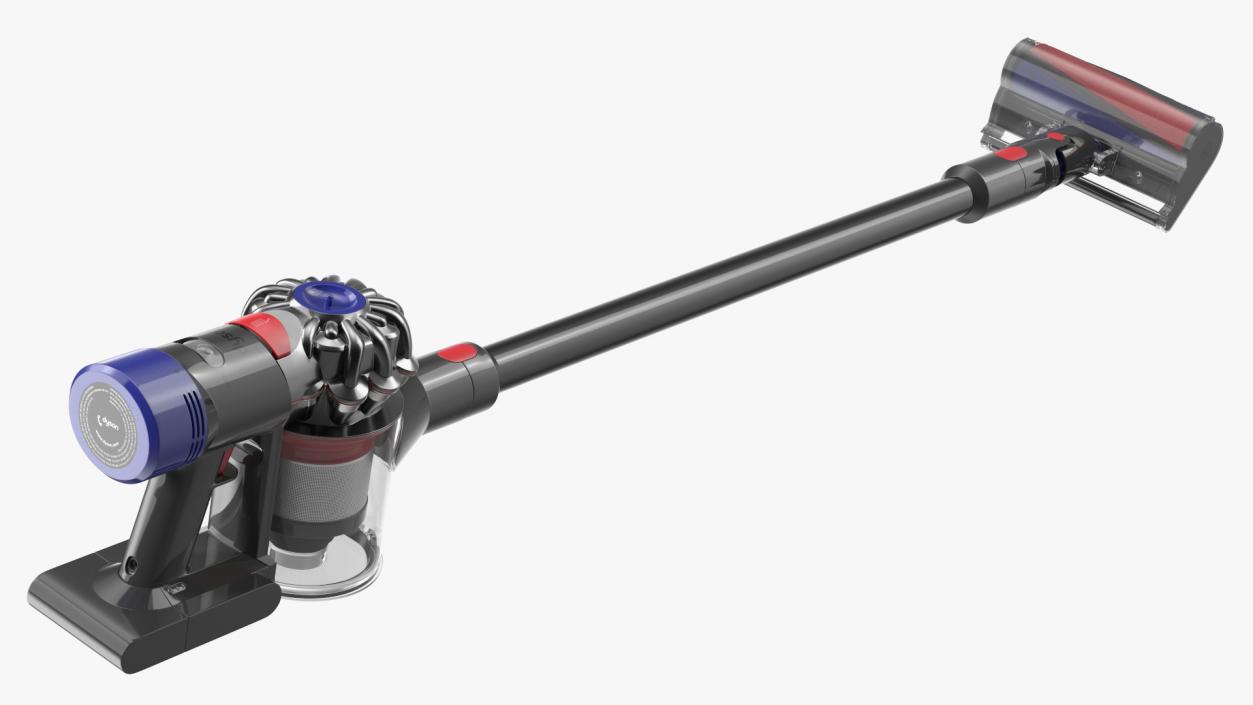 3D Dyson V8 Cordless Vacuum Rigged