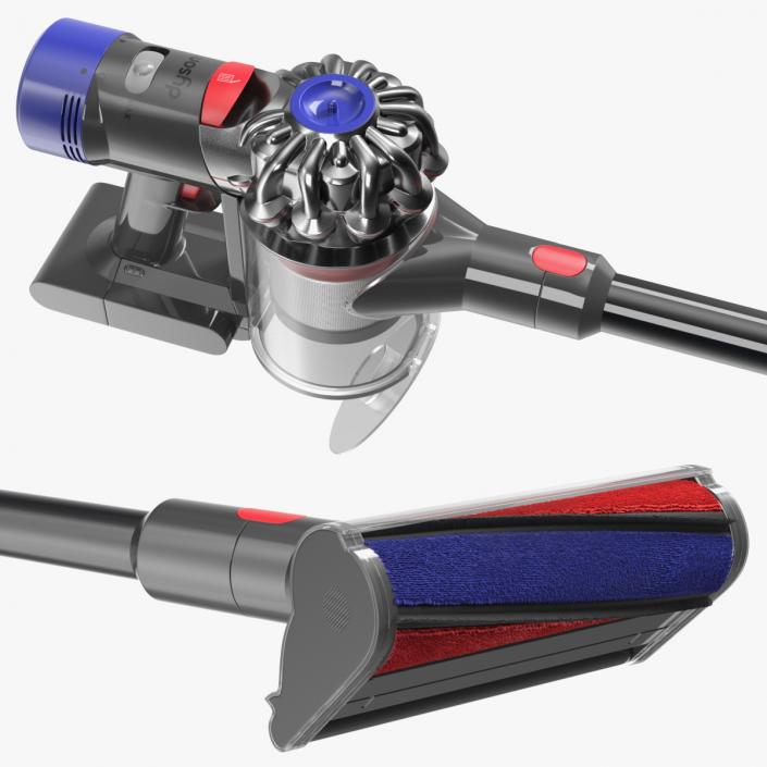 3D Dyson V8 Cordless Vacuum Rigged