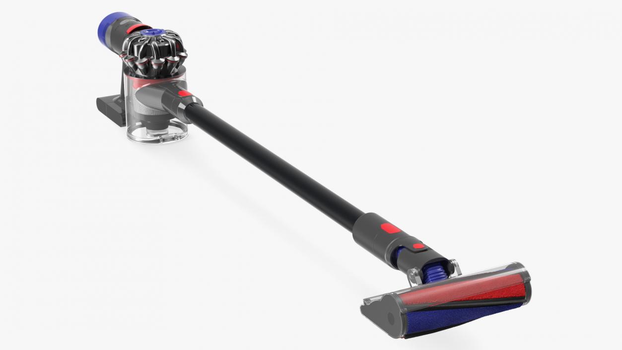 3D Dyson V8 Cordless Vacuum Rigged