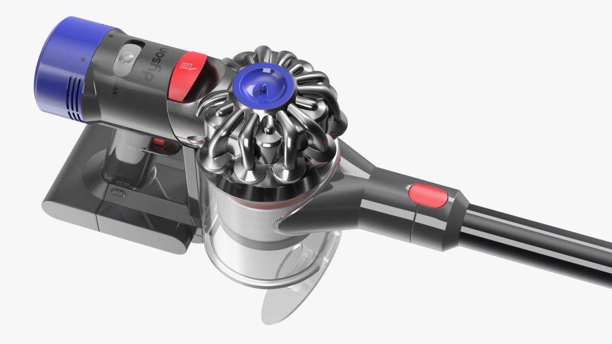 3D Dyson V8 Cordless Vacuum Rigged