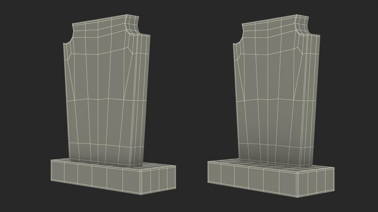 Halloween Gravestones Collection 3D