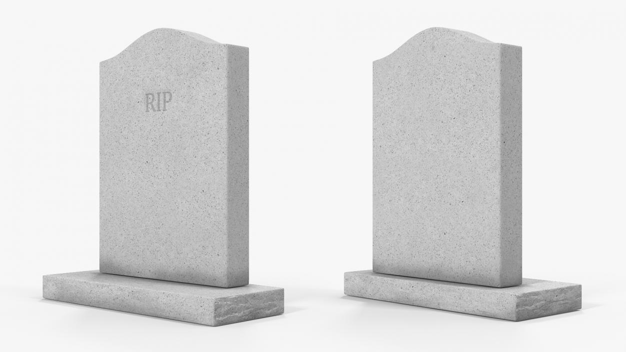 Halloween Gravestones Collection 3D