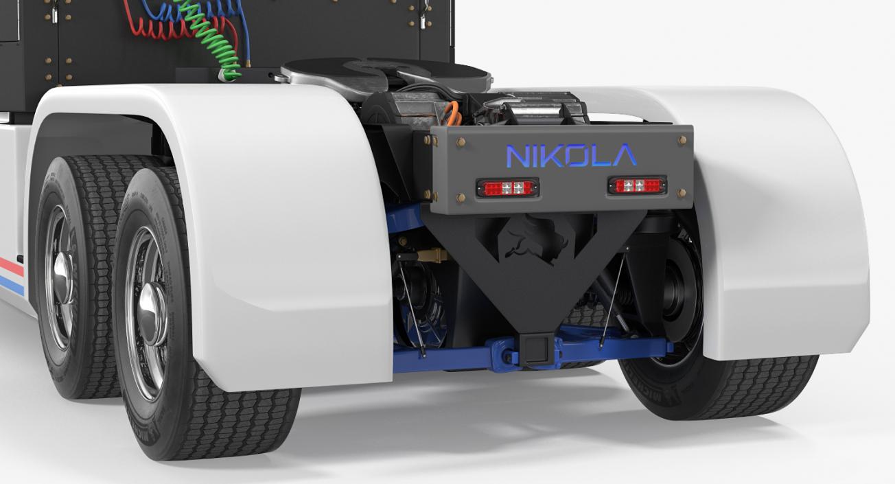 3D model Electric Semi Truck Nikola One