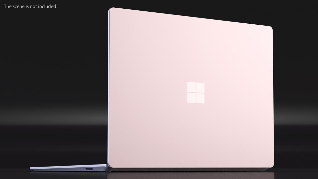 3D Microsoft Surface Laptop 4 15 Inch Platinum model