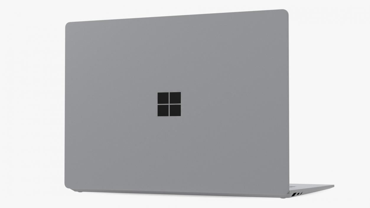 3D Microsoft Surface Laptop 4 15 Inch Platinum model