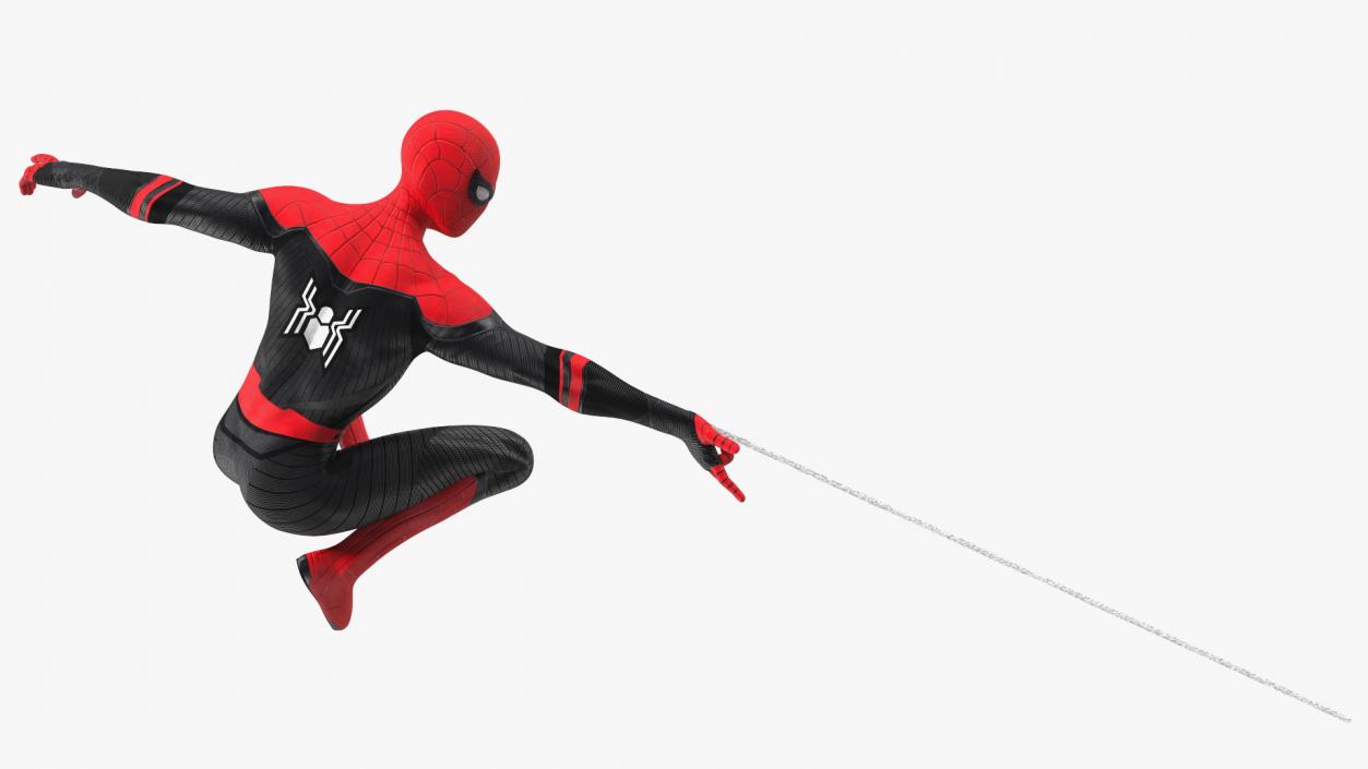 3D Spider Man Firing Web