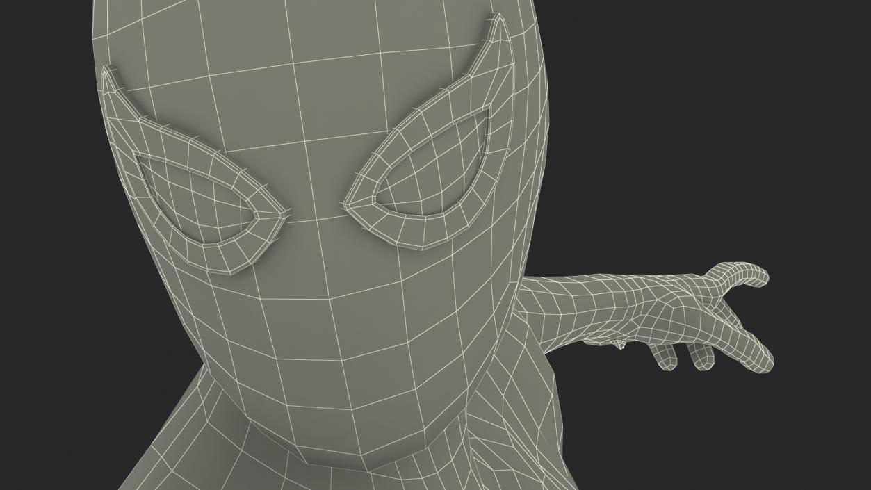 3D Spider Man Firing Web