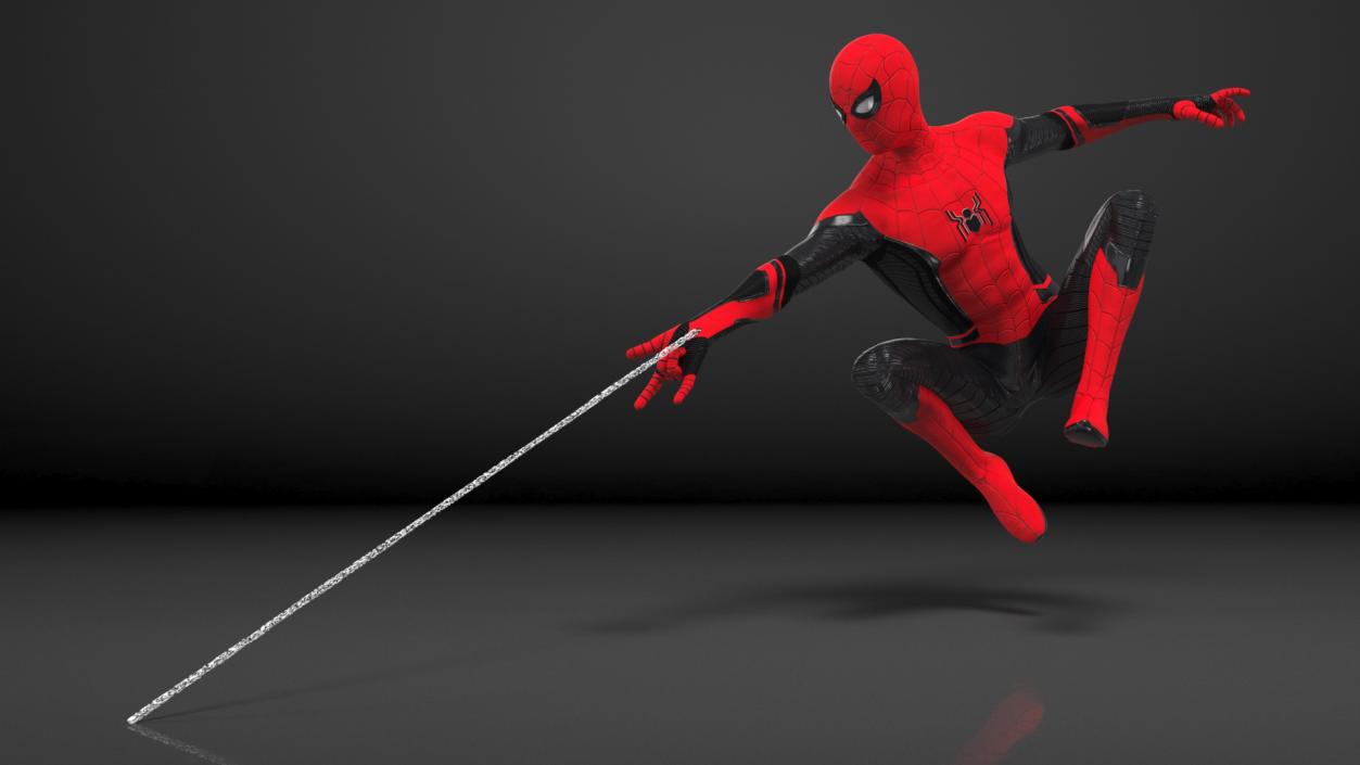 3D Spider Man Firing Web