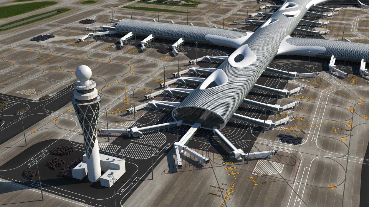 Airport Big Collection 3 3D model