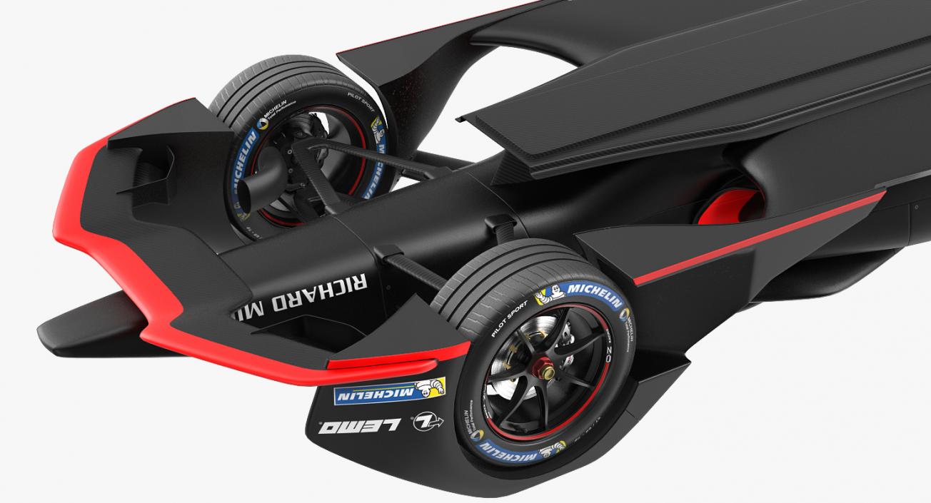 3D model Formula E Nissan Car