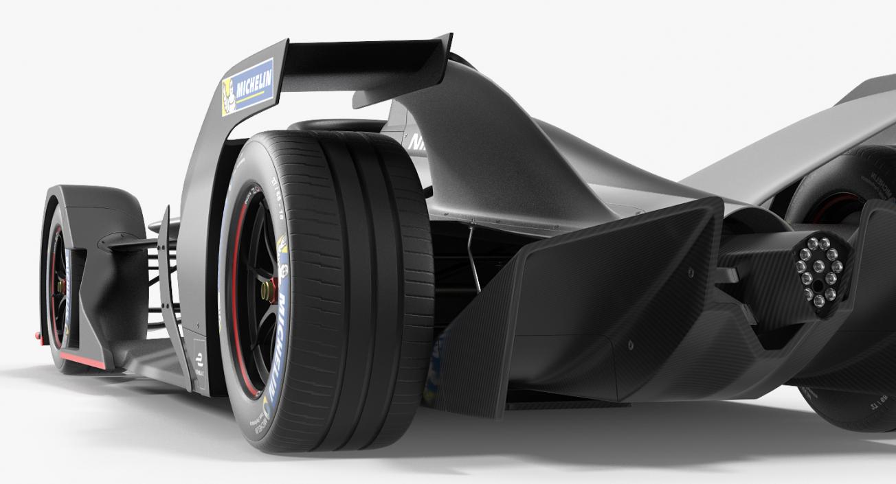 3D model Formula E Nissan Car